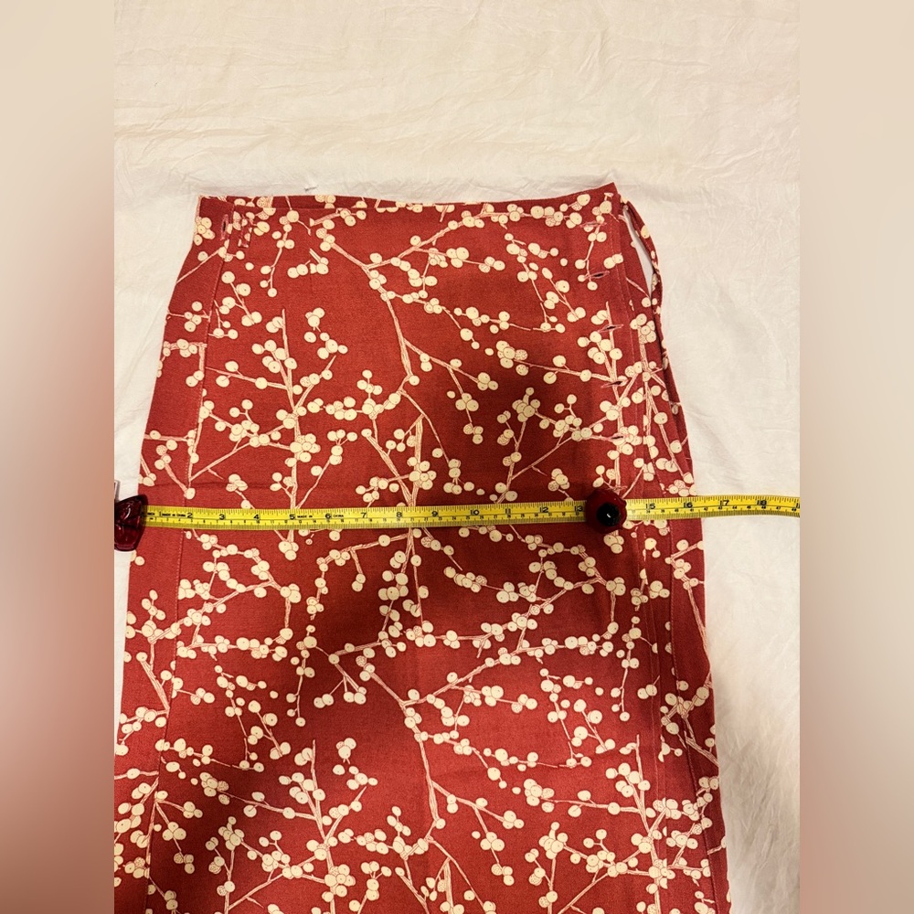 Rouje Gloria Skirt, Dusty Pink and Cream Floral, Fr36/US S/2 - Picture 4 of 5